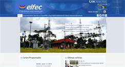 Desktop Screenshot of elfec.com